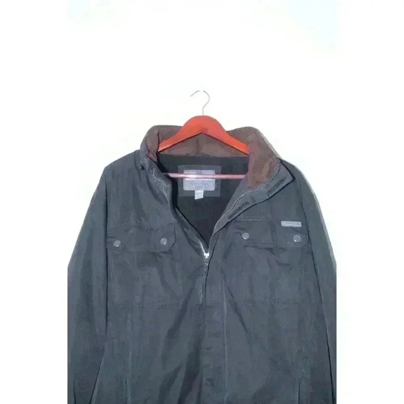 Rugged Elements Men's Trek Jacket Hidden Hoodie Fleece Lined Size X Large - Picture 2 of 16